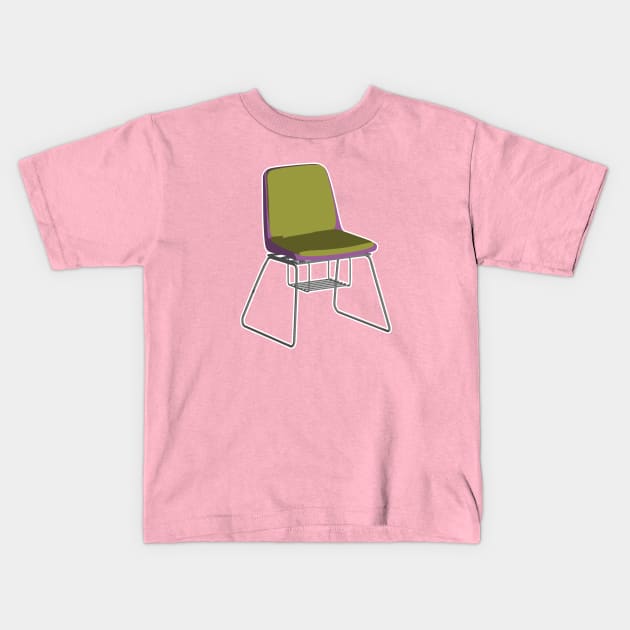 CHAIR Kids T-Shirt by RyanJGillDesigns